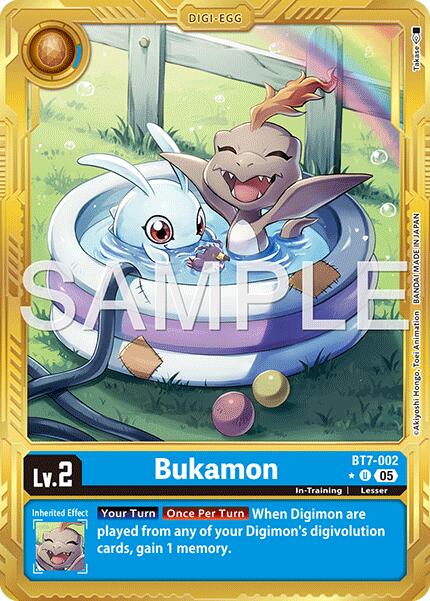 Bukamon BT7-002 [ Inglese / Giapponese ]
