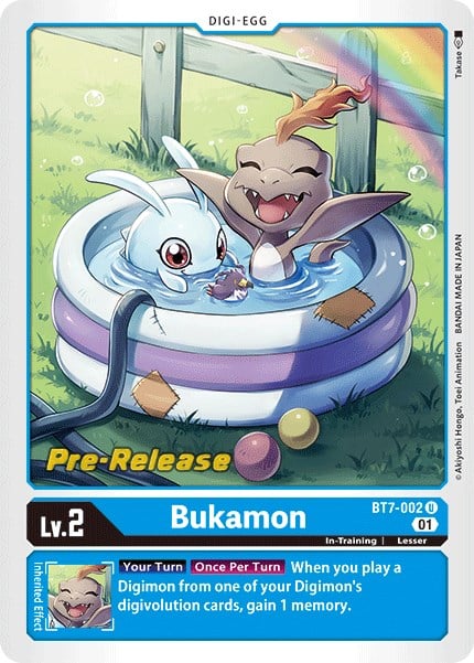 Bukamon BT7-002 [ Inglese / Giapponese ]