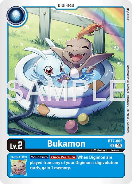 Bukamon BT7-002 [ Inglese / Giapponese ]
