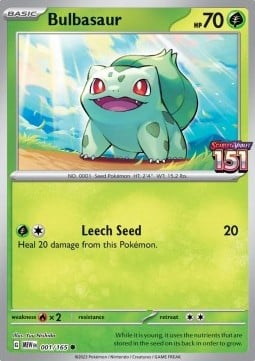 Bulbasaur - 151 MEW001 [ Italiano / Inglese ]