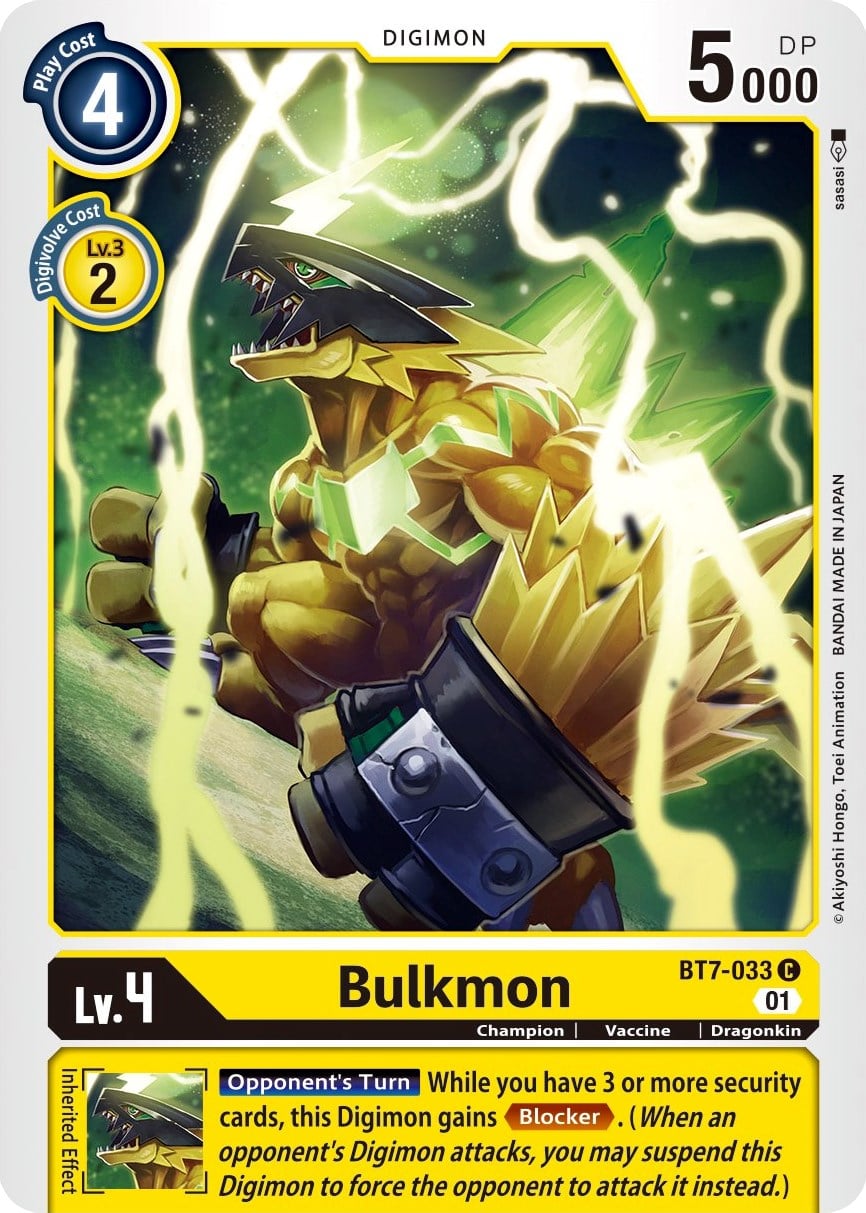 Bulkmon BT7-033 [ Inglese / Giapponese ]
