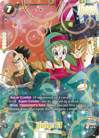 Bulla : GT FB03-127 [ Inglese / Giapponese ]
