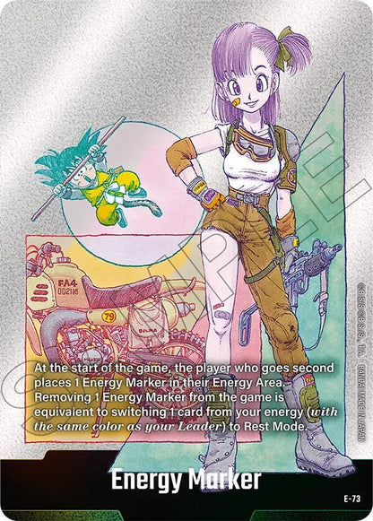 "Bulma" Energy Marker E-73 [ Inglese / Giapponese ]