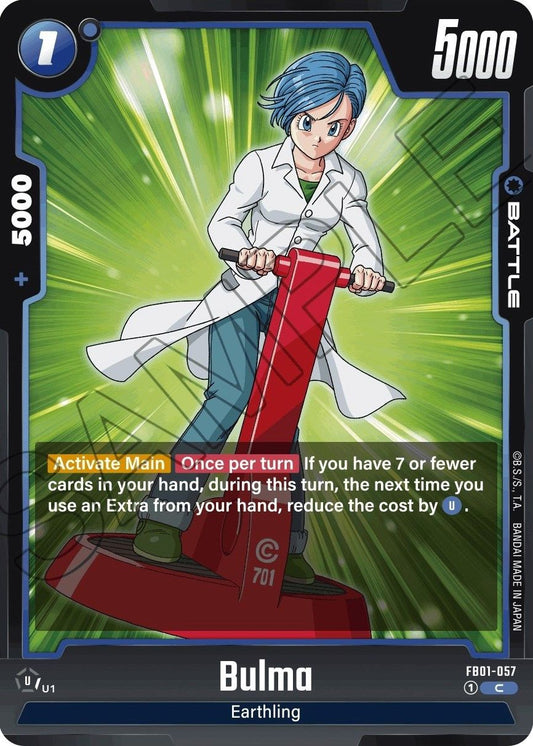 Bulma FB01-057 [ Inglese / Giapponese ]