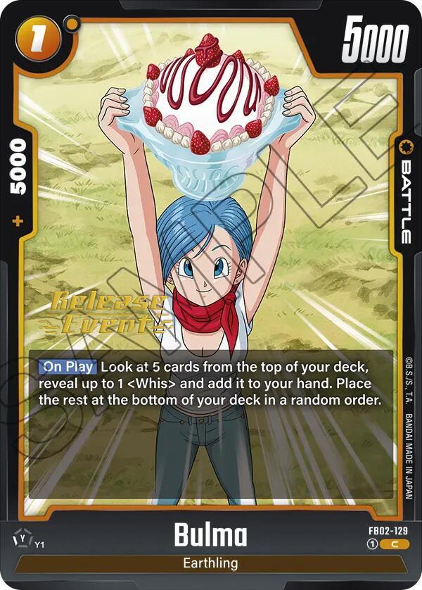 Bulma FB02-129 [ Inglese / Giapponese ]