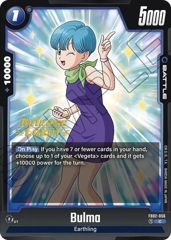 Bulma FB02-056 [ Inglese / Giapponese ]