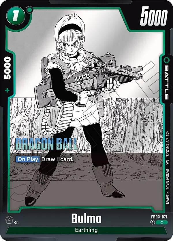 Bulma FB03-071 [ Inglese / Giapponese ]