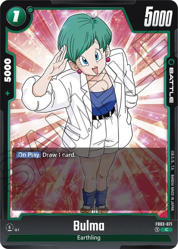 Bulma FB03-071 [ Inglese / Giapponese ]