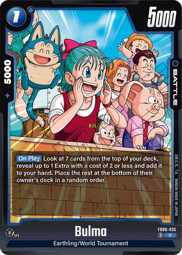 Bulma FB06-035 [ Inglese / Giapponese ]