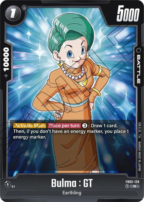 Bulma : GT FB03-128 [ Inglese / Giapponese ]