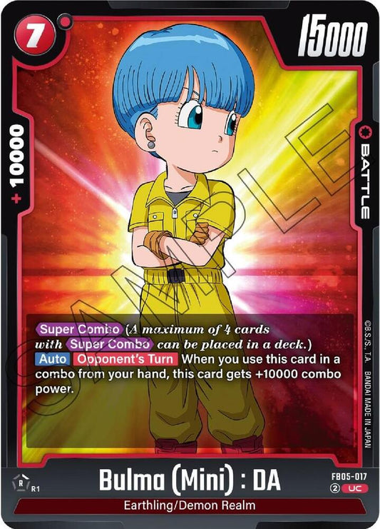 Bulma : DA FB05-017 [ Inglese / Giapponese ]