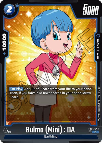 Bulma : DA FB04-043 [ Inglese / Giapponese ]