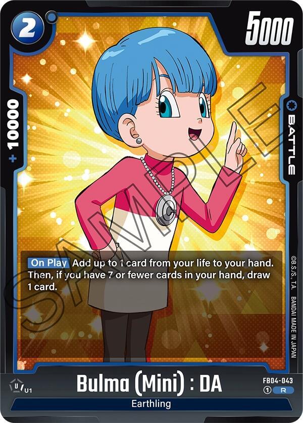 Bulma : DA FB04-043 [ Inglese / Giapponese ]