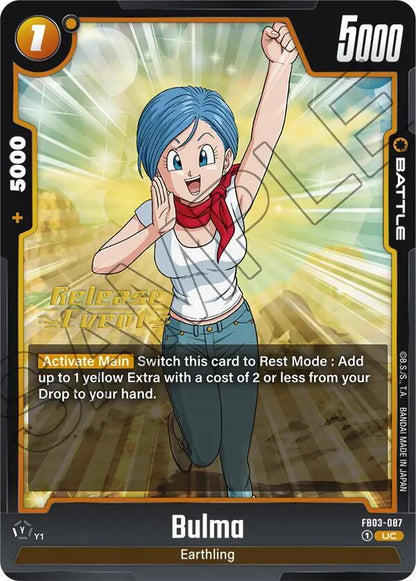 Bulma FB03-087 [ Inglese / Giapponese ]