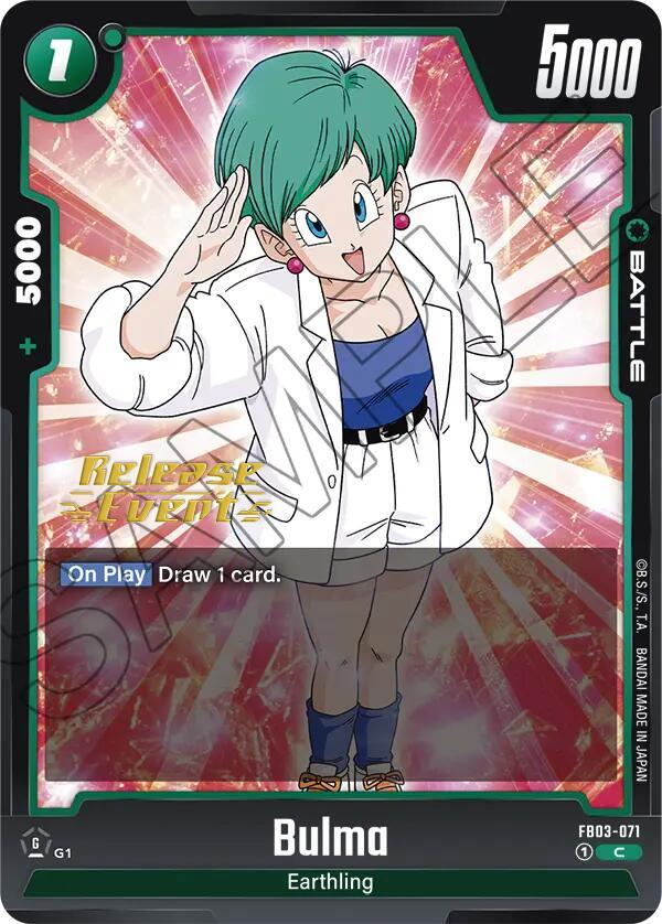Bulma FB03-071 [ Inglese / Giapponese ]