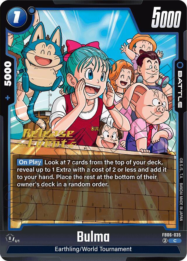 Bulma FB06-035 [ Inglese / Giapponese ]
