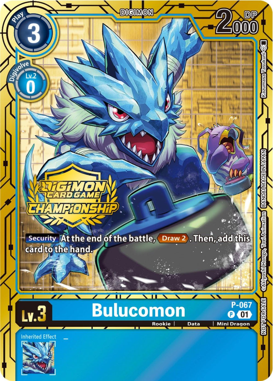 Bulucomon P-067 [ Inglese / Giapponese ]