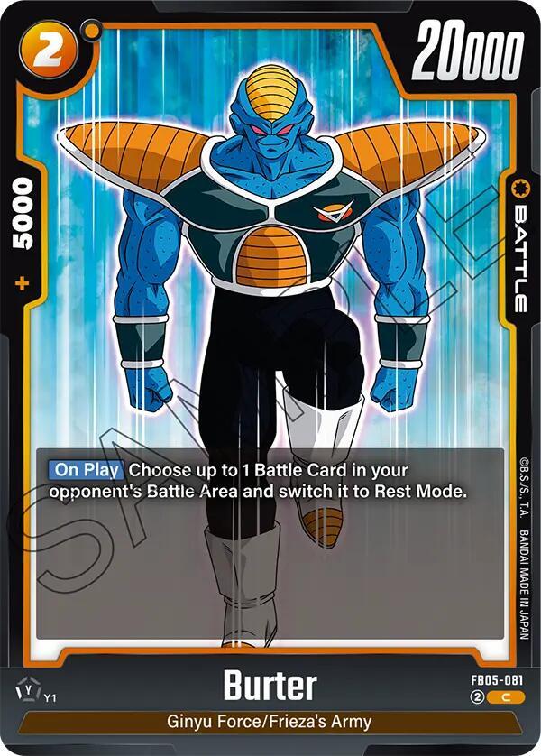 Burter FB05-081 [ Inglese / Giapponese ]