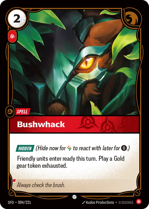 Bushwhack (Common) [ Inglese / Cinese Semplificato ]