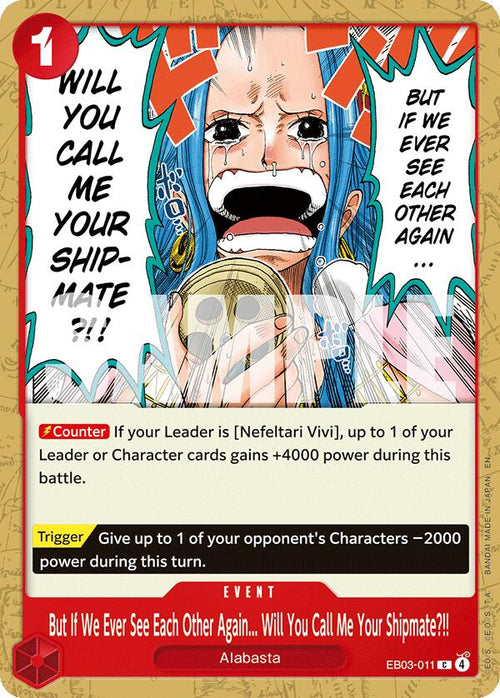 But If We Ever See Each Other Again Will You Call Me Your Shipmate?!! EB03-011 [ Inglese / Giapponese / Francese / Cinese Semplificato ]