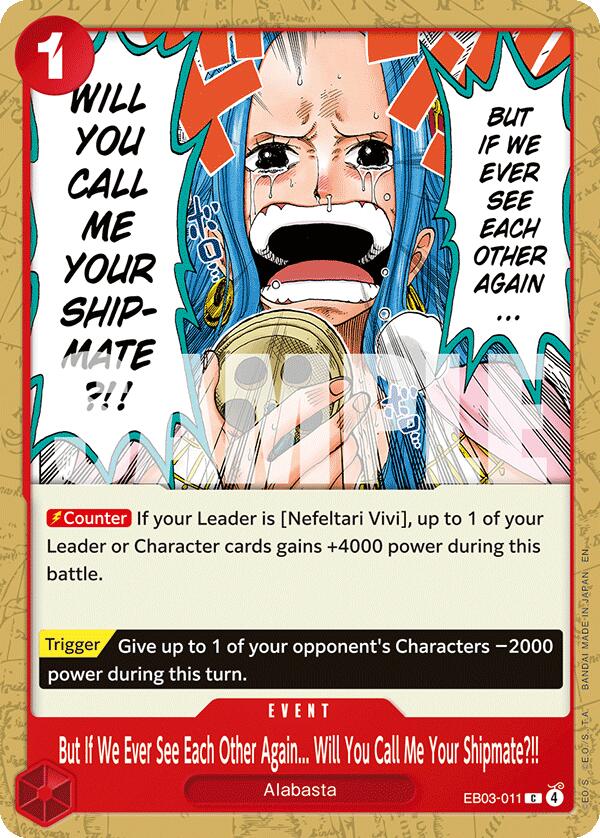 But If We Ever See Each Other Again Will You Call Me Your Shipmate?!! EB03-011 [ Inglese / Giapponese / Francese / Cinese Semplificato ]