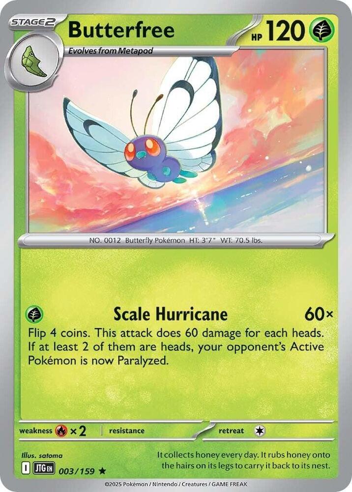 Butterfree - Avventure Insieme 003/159 [ Italiano / Inglese ]