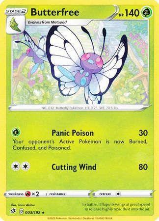Butterfree - Fragore Ribelle 003/192 [ Italiano / Inglese ]
