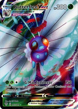 Butterfree VMAX - Fiamme Oscure 002/189 [ Italiano / Inglese ]