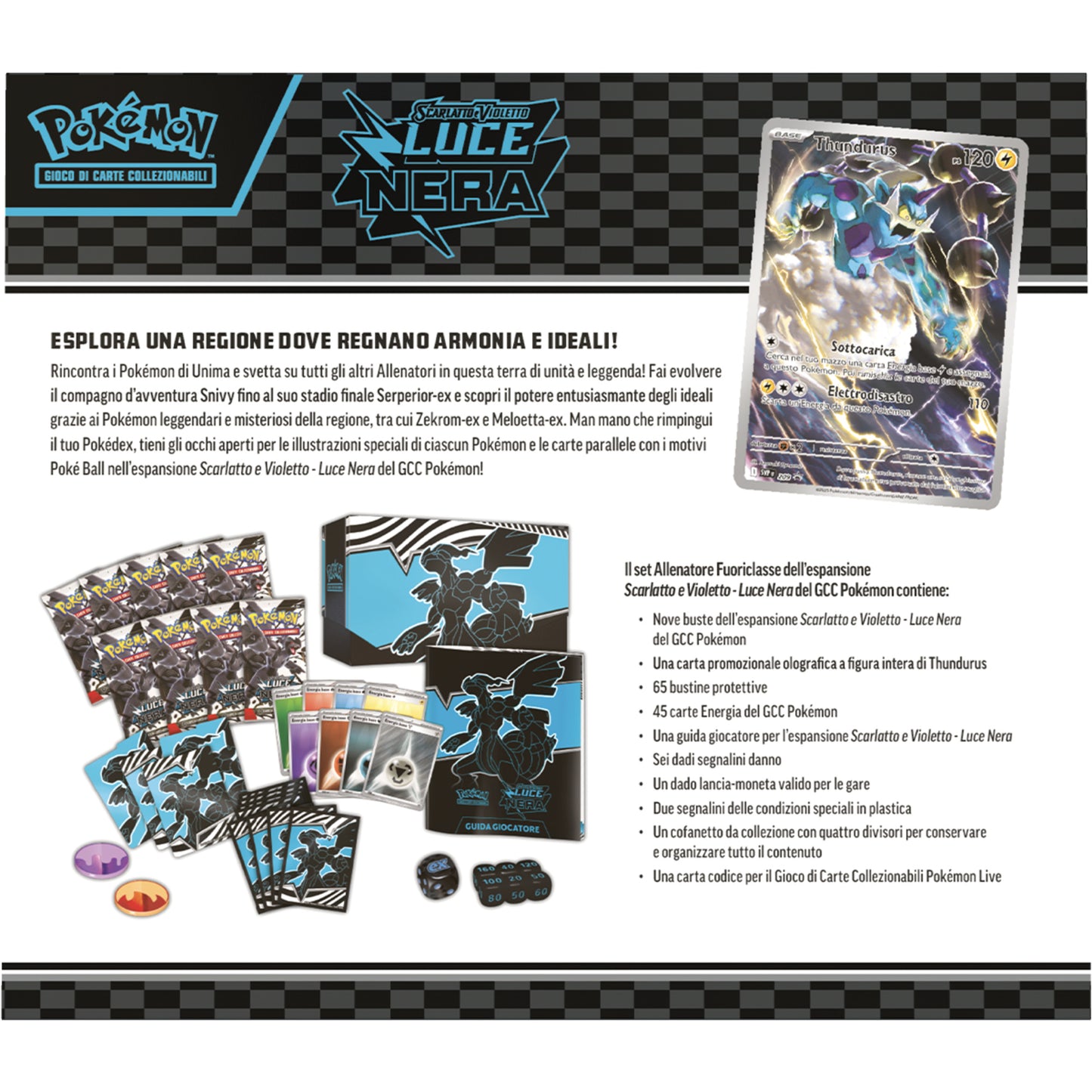 Pokemon SV10.5 Set Allenatore Fuoriclasse Luce Nera ITA ARRIVO PREVISTO: 18-07-2025