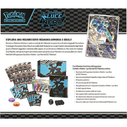 Pokemon SV10.5 Set Allenatore Fuoriclasse Luce Nera ITA ARRIVO PREVISTO: 18-07-2025