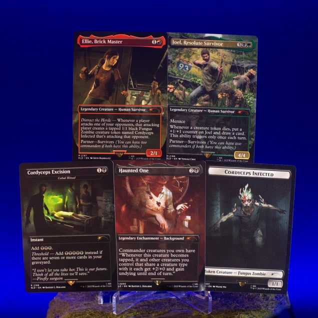 Magic The Gathering Secret Lair x The Last of Us Part I - Ellie & Joel - Carte Esclusive ENG - non - foil