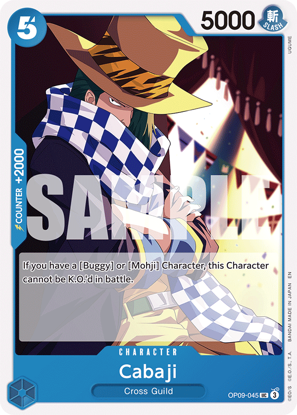Cabaji OP09-045 [ Inglese / Giapponese / Francese / Cinese Semplificato ]