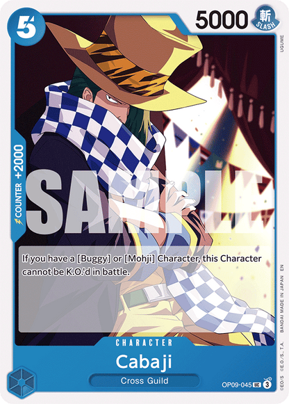 Cabaji OP09-045 [ Inglese / Giapponese / Francese / Cinese Semplificato ]