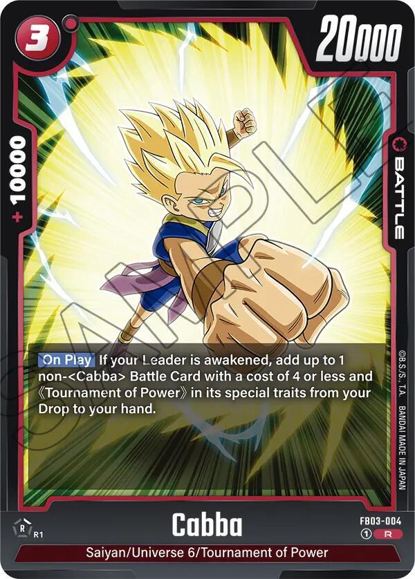 Cabba FB03-004 [ Inglese / Giapponese ]