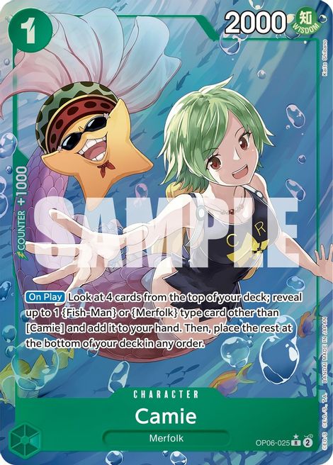 Camie OP06-025 [ Inglese / Giapponese / Francese / Cinese Semplificato ]