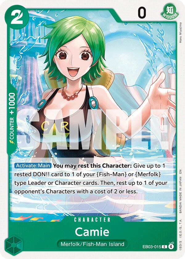 Camie EB03-015 [ Inglese / Giapponese / Francese / Cinese Semplificato ]