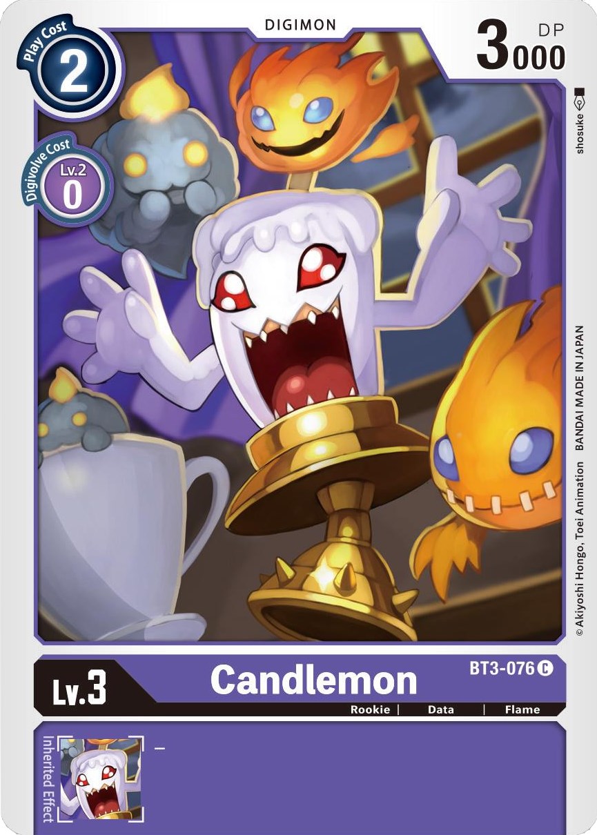 Candlemon BT3-076 [ Inglese / Giapponese ]