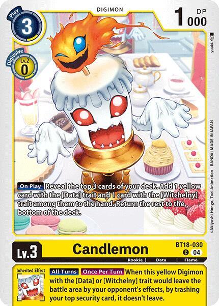 Candlemon BT18-030 [ Inglese / Giapponese ]
