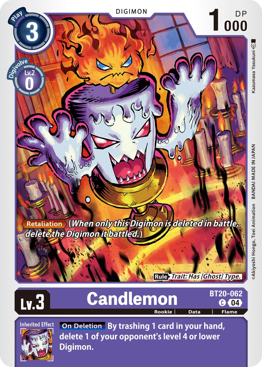 Candlemon BT20-062 [ Inglese / Giapponese ]