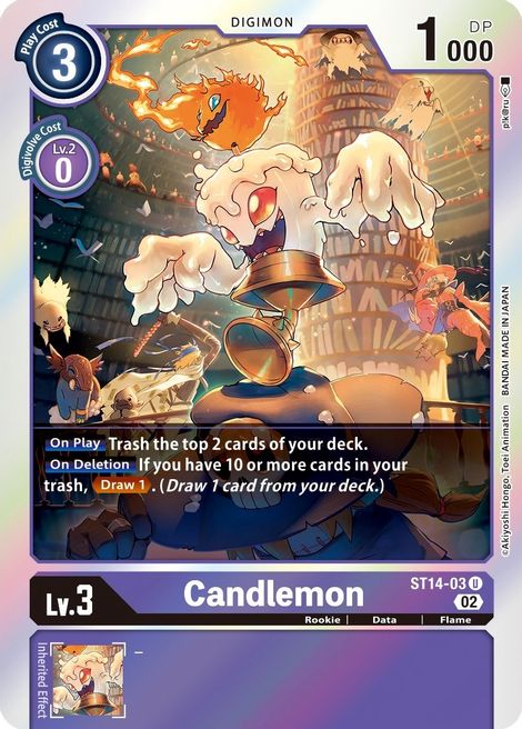 Candlemon ST14-03 [ Inglese / Giapponese ]