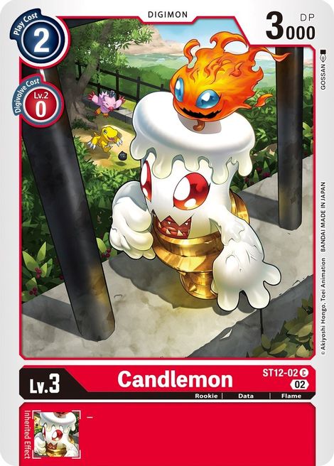 Candlemon ST12-002 [ Inglese / Giapponese ]