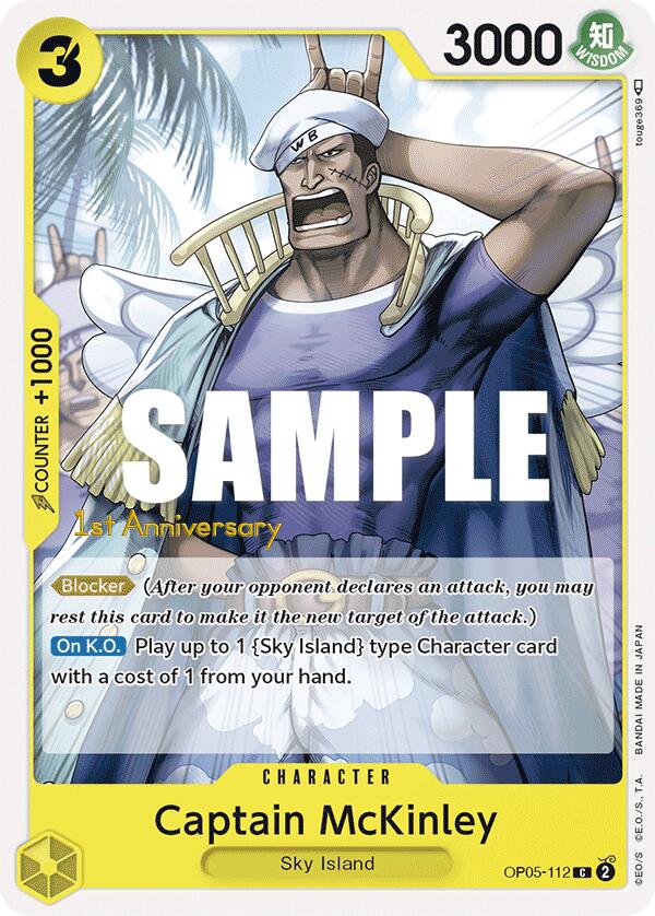 Captain McKinley OP05-112 [ Inglese / Giapponese / Francese / Cinese Semplificato ]