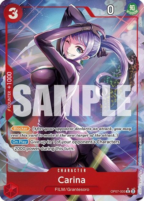 Carina OP07-005 [ Inglese / Giapponese / Francese / Cinese Semplificato ]