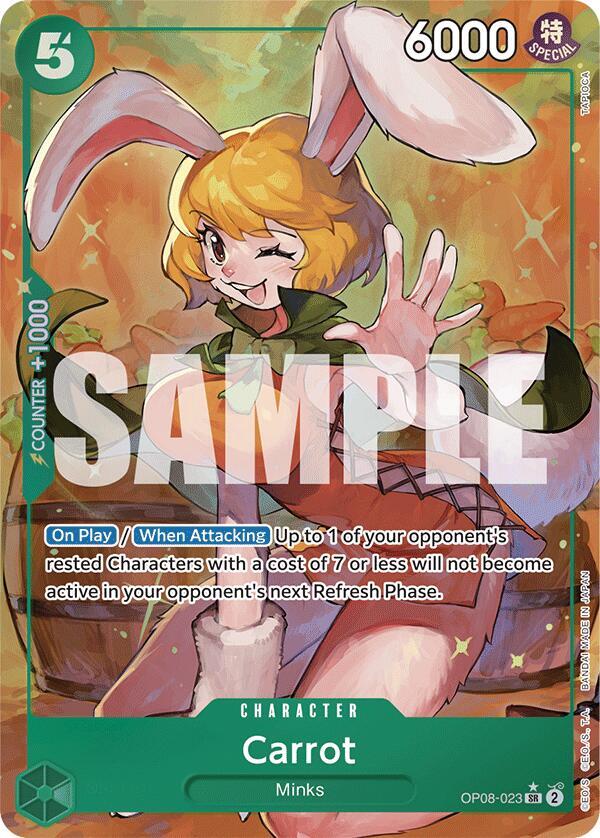 Carrot OP08-023 [ Inglese / Giapponese / Francese / Cinese Semplificato ]