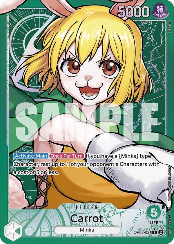 Carrot OP08-021 [ Inglese / Giapponese / Francese / Cinese Semplificato ]