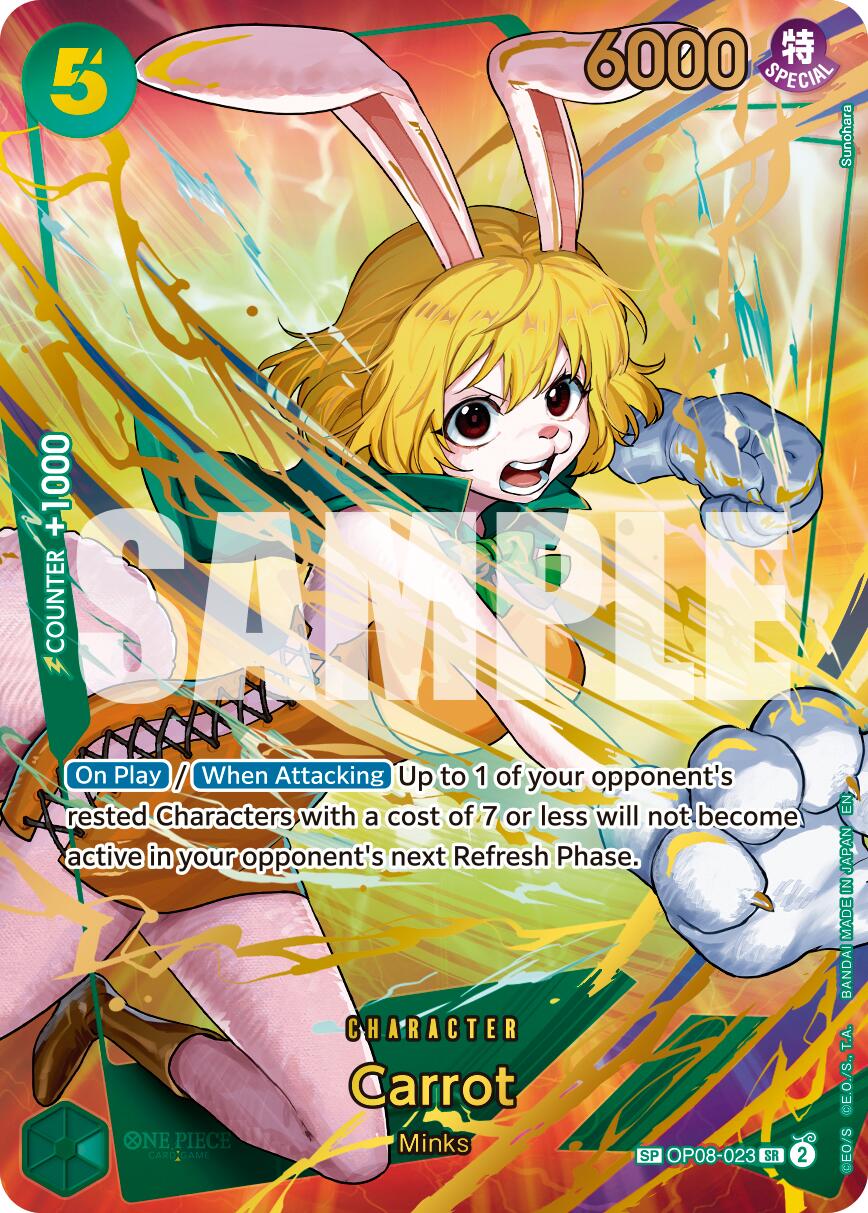 Carrot OP08-023 [ Inglese / Giapponese / Francese / Cinese Semplificato ]