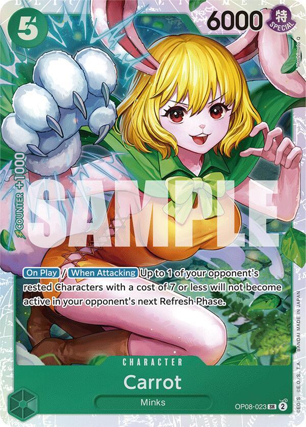 Carrot OP08-023 [ Inglese / Giapponese / Francese / Cinese Semplificato ]