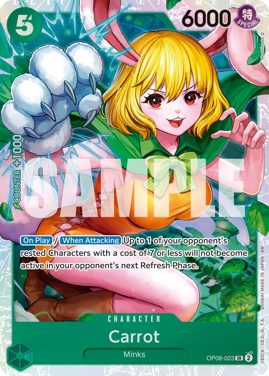 Carrot OP08-023 [ Inglese / Giapponese / Francese / Cinese Semplificato ]