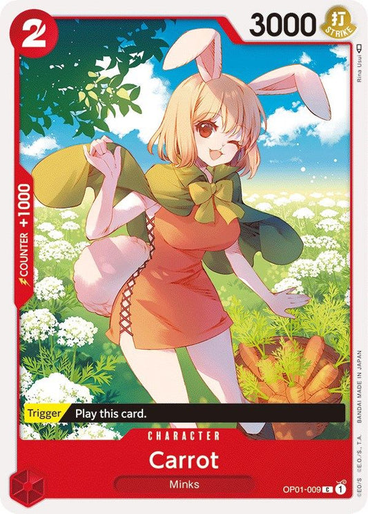 Carrot OP01-009 [ Inglese / Giapponese / Francese / Cinese Semplificato ]