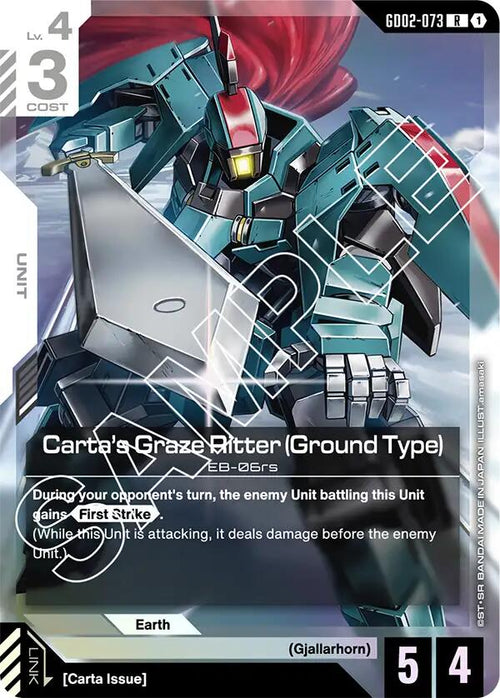 Carta's Graze Ritter GD02-073 [ Inglese / Giapponese ]